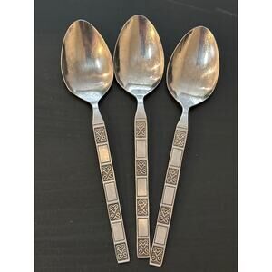 Vintage Rogers Japan Stainless Still Spoons Lot of 3
